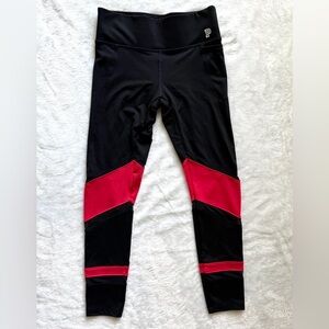 NEW! PINK Victoria's Secret Color Block Mesh Detail Leggings